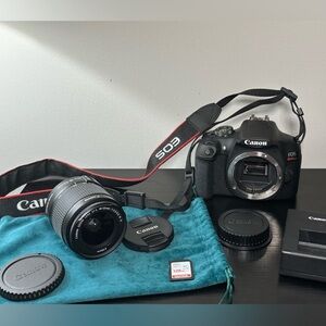 Canon EOS Rebel T7 DSLR Camera with 18-55mm Lens